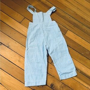 Vintage Blue and White Pin Stripe Overalls